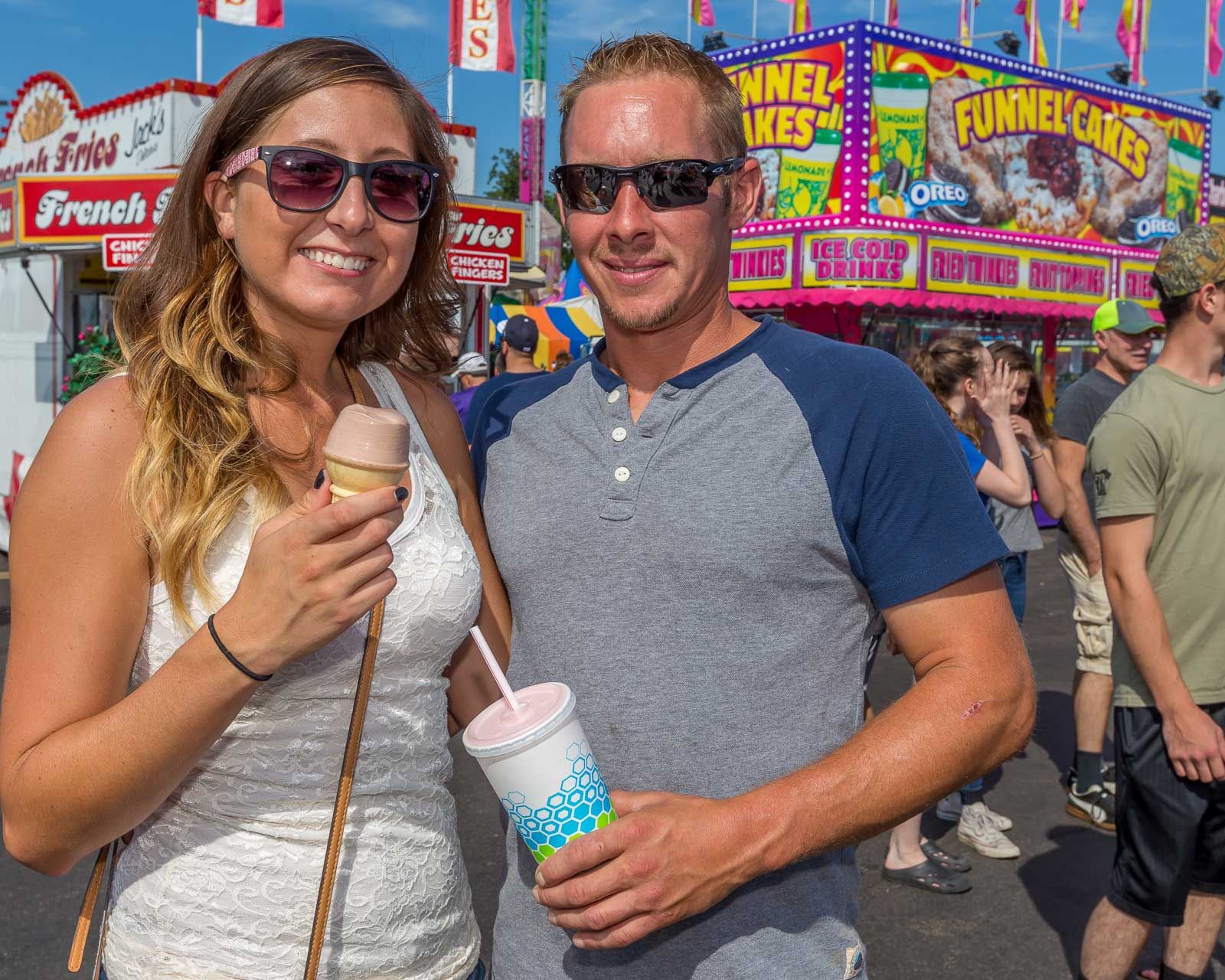 Smiles on Sunday at the Erie County Fair